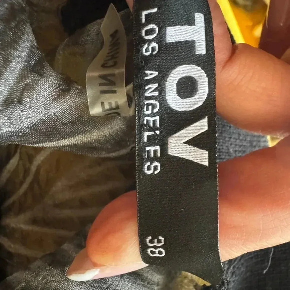 Tov Los Angeles RUFFLED SHEER DRESS    #302 - Picture 15 of 15